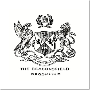 Hotel Beaconsfield - Vintage Brookline Massachusetts Posters and Art